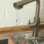 a-woman-collects-water-in-a-glass-from-a-tap-2023-11-27-05-03-47-utc