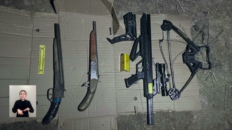 За два года полицейские РК изъяли более 1000 единиц оружия