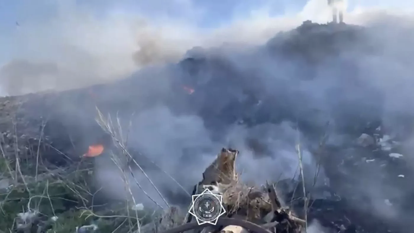 В Усть-Каменогорске ликвидировали возгорание на полигоне ТБО